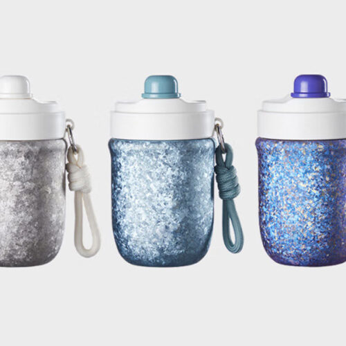 純鈦雙層高顏值治愈奶豆咖啡杯（胖精靈） – BWB006